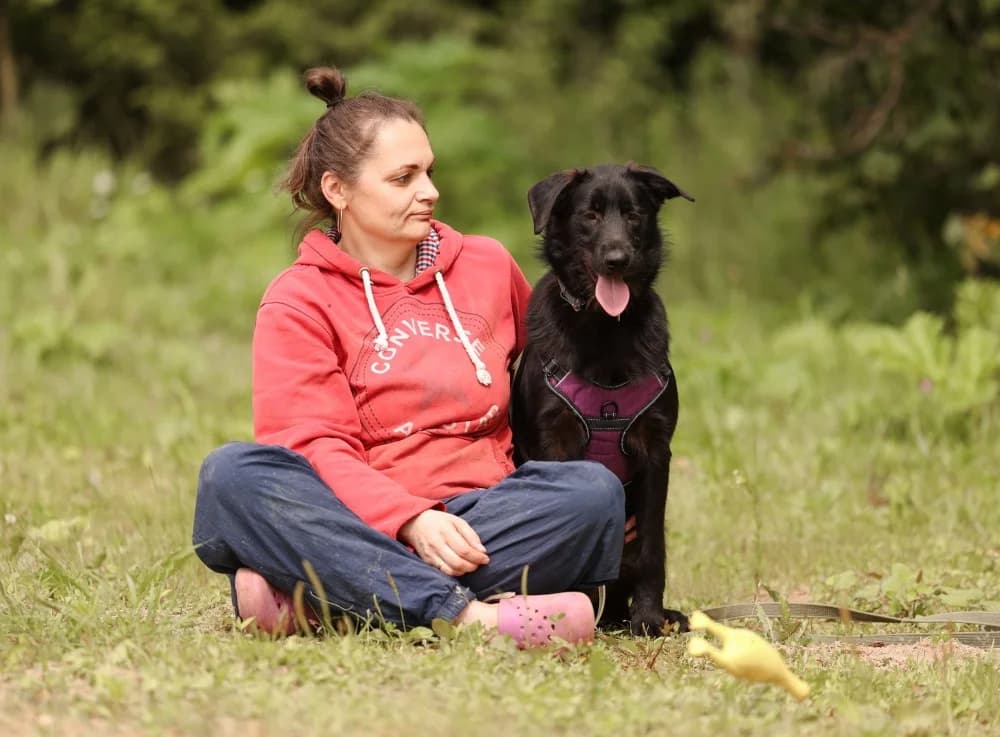 Evan ziel met groot hart